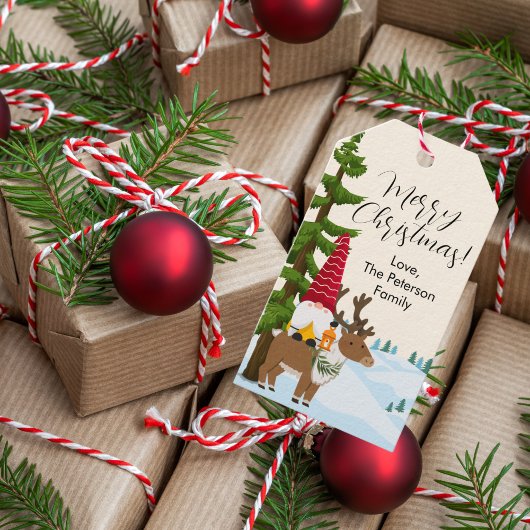 北欧トレックメリークリスマス ギフトタグ