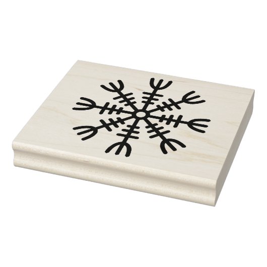 北欧バイキングヘルムオブアウデザインスタンプ ラバースタンプ (スタンプ)