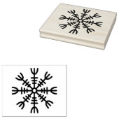 北欧バイキングヘルムオブアウデザインスタンプ ラバースタンプ (押印)