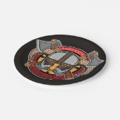 北欧バイキング戦士 ADD 名前 北欧の斧 ノースメン ペーパープレート (アングル)