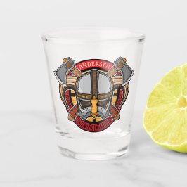 北欧バイキング戦士ADD NAME Norse Ax Norsemen ショットグラス