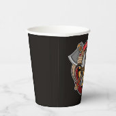 北欧バイキング戦士ADD NAME Norse Ax Norsemen 紙コップ (右)