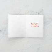 北欧バードオレンジイエローターコイズ神のパスケー カード (内部)