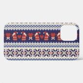 北欧パターン:魅力的イラストレーション Case-Mate iPhoneケース (裏面 (横))
