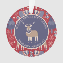 北欧パーソナライズされた聖降誕祭 オーナメント