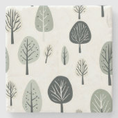 北欧フォレストストーンコースター ストーンコースター (正面)