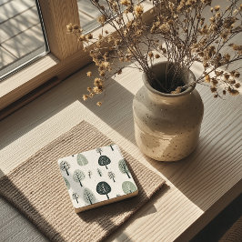 北欧フォレストストーンコースター ストーンコースター