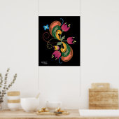 北欧フォークアートスタイルポスター ポスター (キッチン)