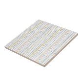 北欧フォークアート北欧モチーフ タイル (側面)