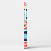 北欧フォークアート:ヴィンテージフローラ。 Case-Mate iPhoneケース (裏面 / 左)