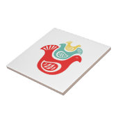 北欧フォーク鳥 タイル (側面)