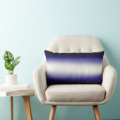 北欧ブルーブラック|青|白 ランバークッション (椅子)