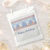 北欧マウンテンシーンカスタマイズ可能な休日 フェイバーバッグ (クリップ留めされた状態)