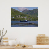 北欧マリナー、カニのボート、オランダ港、AK ポスター (キッチン)