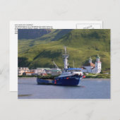 北欧マリナー、カニのボート、オランダ港、AK ポストカード (正面/裏面)