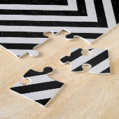 北欧ミニマルの幾何学的ヴィンテージ ジグソーパズル (側面)