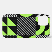 北欧ミニマルの幾何学的ヴィンテージ Case-Mate iPhoneケース (裏面 (横))