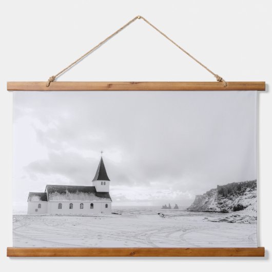 北欧ミニマル主義者 吊り下げ型タペストリー (正面)