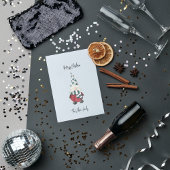 北欧ミニマル格言メリークリスマス シーズンカード