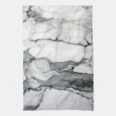 北欧ミニマル白モダン白大理石 キッチンタオル (縦)
