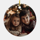 北欧モダンスタイルメリークリスマス セラミックオーナメント (裏面)