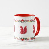 北欧リス マグカップ (正面右)