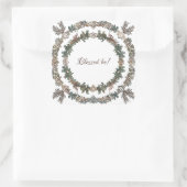 北欧リース スクエアシール (バッグ)