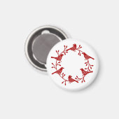 北欧リース マグネット (正面/裏面)