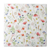 北欧ワイルドフラワーメドウ タイル (正面)