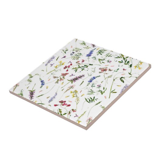 北欧ワイルドフラワーメドウ タイル (側面)