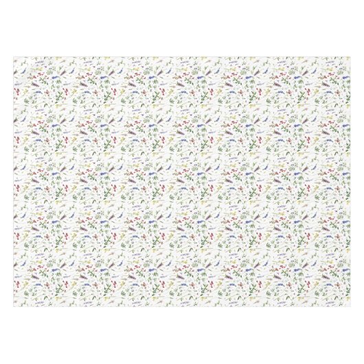 北欧ワイルドフラワーメドウ テーブルクロス (正面(横))