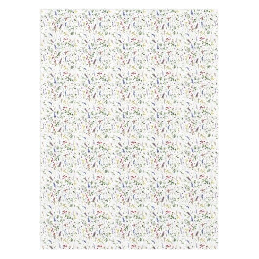 北欧ワイルドフラワーメドウ テーブルクロス (正面)