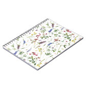 北欧ワイルドフラワーメドウ ノートブック (左側)