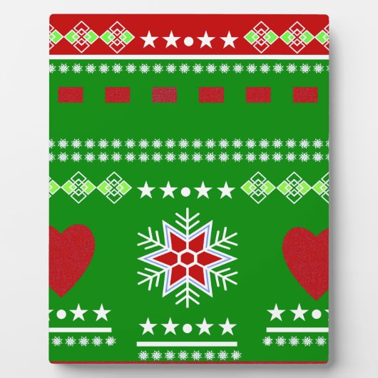 北欧冬の風景 フォトプラーク (正面)