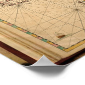 北欧地図 ポスター (角)