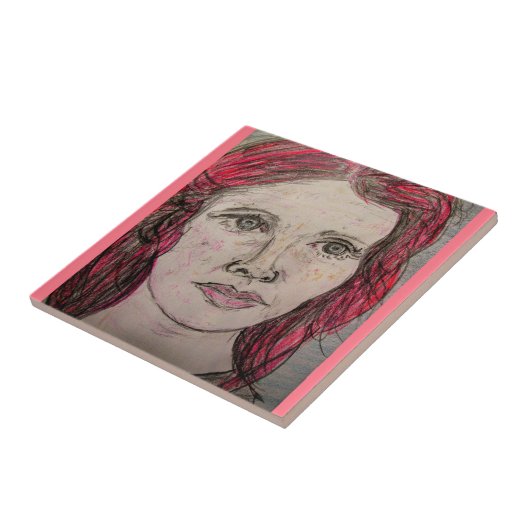 北欧女性 タイル (側面)