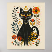 北欧抽象芸術幾何学的ポスター(マット) 15x19 ポスター (正面)