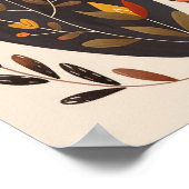 北欧抽象芸術幾何学的ポスター(マット) 15x19 ポスター (角)