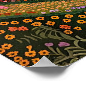 北欧抽象芸術幾何学的ポスター（マット） 19x19 ポスター (角)