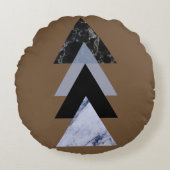 北欧抽象芸術#883 ラウンドクッション (正面)