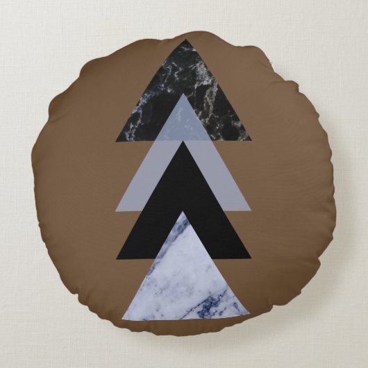 北欧抽象芸術#883 ラウンドクッション (裏面)