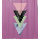 北欧抽象芸術#884 シャワーカーテン (正面)