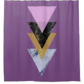 北欧抽象芸術#885 シャワーカーテン (正面)