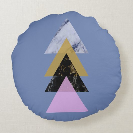 北欧抽象芸術#885 ラウンドクッション (裏面)