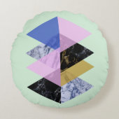北欧抽象芸術#886 ラウンドクッション (正面)