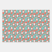 北欧格言ススウェーデントムトクリスマス ラッピングペーパーシート (正面2)