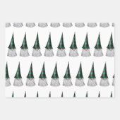 北欧格言ズイン・プレイド ラッピングペーパーシート (正面2)