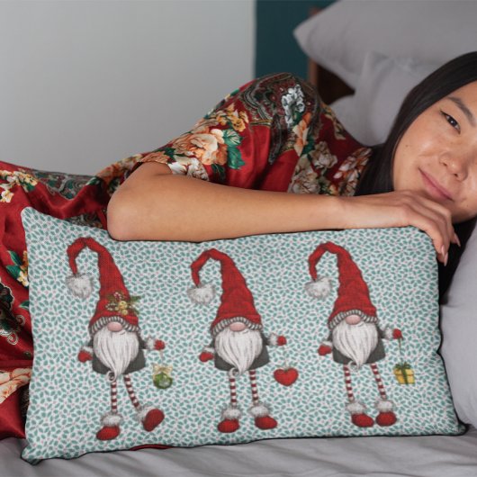 北欧格言ヤドリギ目パターン ランバークッション