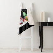 北欧格言3人とそのクリスマスツリー シェルパブランケット (インサイチュ)