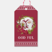 北欧格言 | God Jule |ノルウェーのクリスマス ギフトタグ (正面)